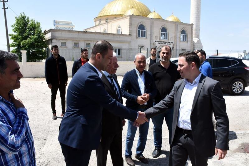 Ercan Kayabaşı, Küçük Sanayi Sitesi Kooperatifini Ziyaret Etti