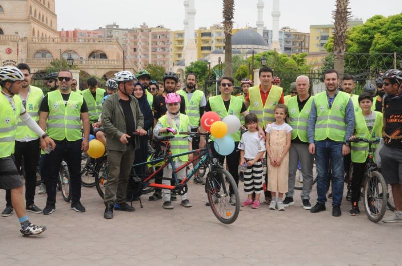 Yeşilay, Kzıltepe’de sağlıklı yaşam için pedal çevirdi