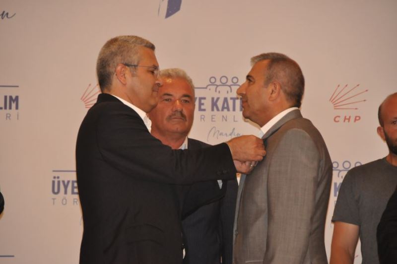 Mardin’de CHP’ye 2 bin yeni üye katıldı