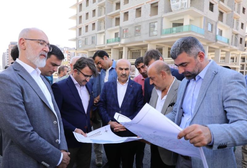 Vali Demirtaş Saha Çalışmalarını İnceledi