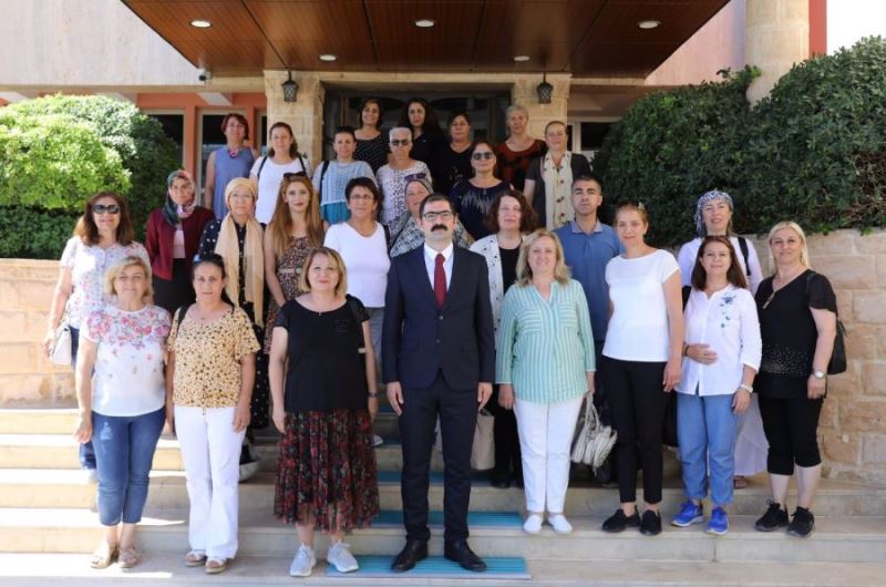 Kadın muhtarlardan Mardin Valiliğine ziyaret