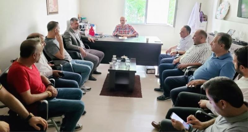 İl Başkanı Kılıç Park Hastanesi Yetkilileriyle Görüştü