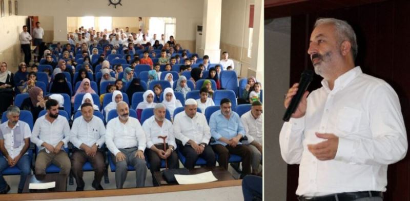 Kur’an kursları için kapanış programı düzenlendi