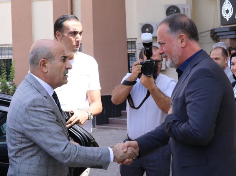 Vali Demirtaş’tan Başkan Tatlıdede’ye Ziyaret