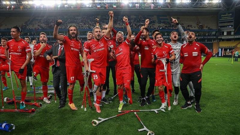 Ampute Futbol Milli Takımı ilk maçında Fransa