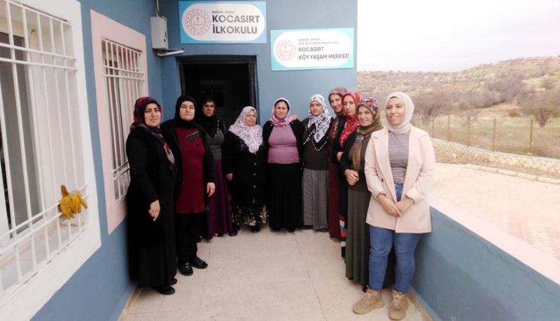 Ömerli’de 19 Yıldır Kapalı Olan Köy Okulu “Köy Yaşam Merkezine” Dönüştürüldü