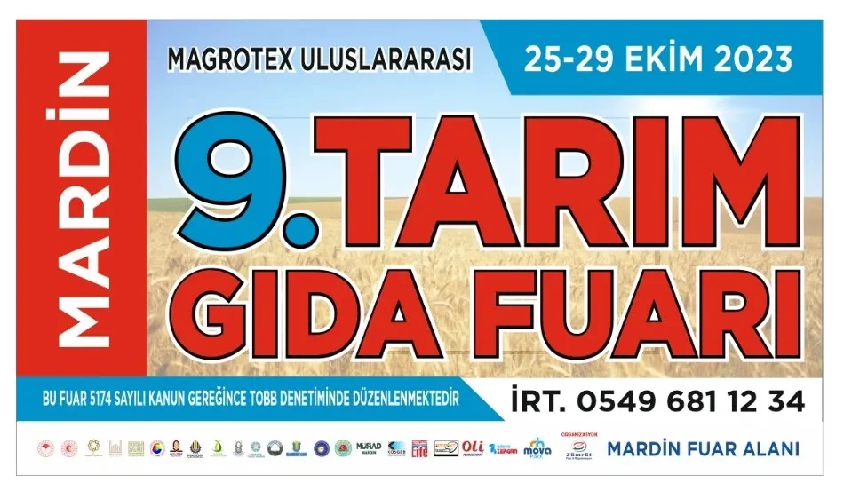 9. Tarım Fuarı için geriye sayım başladı