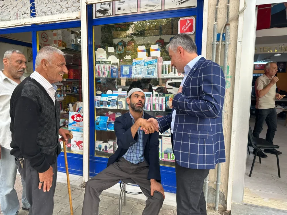 AK Parti Yeşille İlçe Başkanı Bayhoca: Halkımızı için elimizi her türlü taşın altına koymaya hazırız