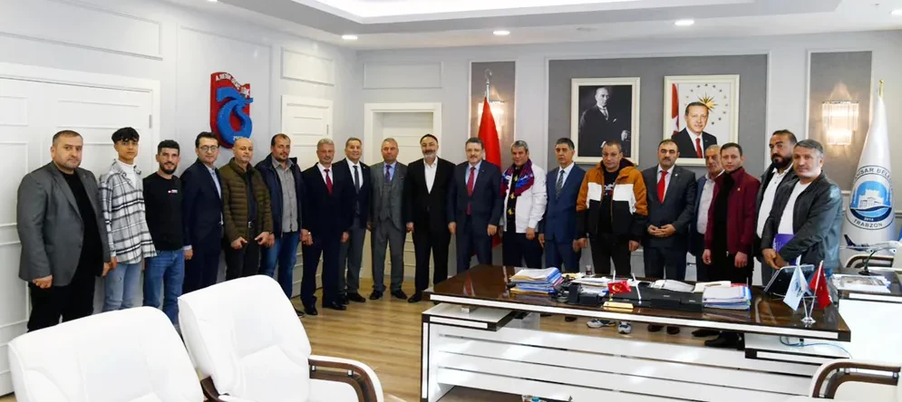 Kızıltepe heyeti Trabzon’da