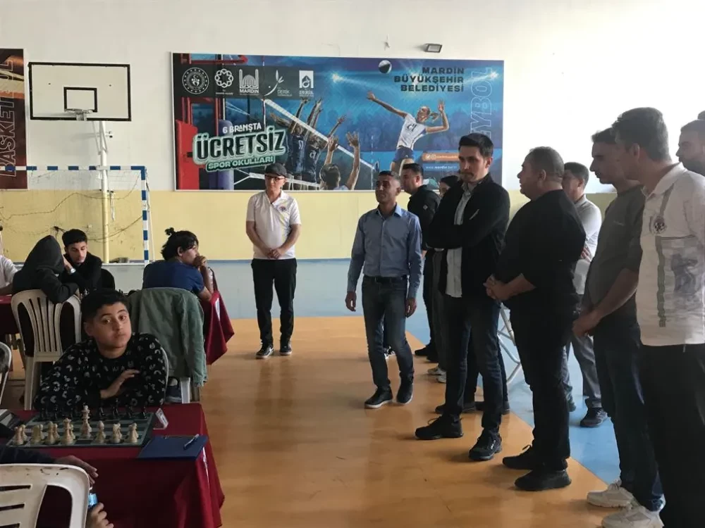 Derik’te satranç turnuvası düzenlendi