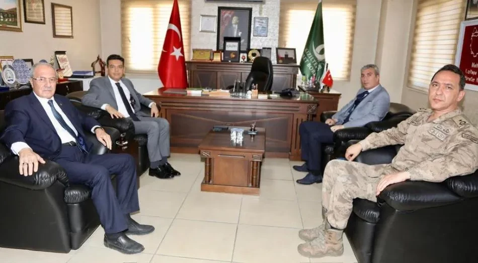 Kaymakam Şahin’den Kızıltepe Ticaret Borsasına ziyaret