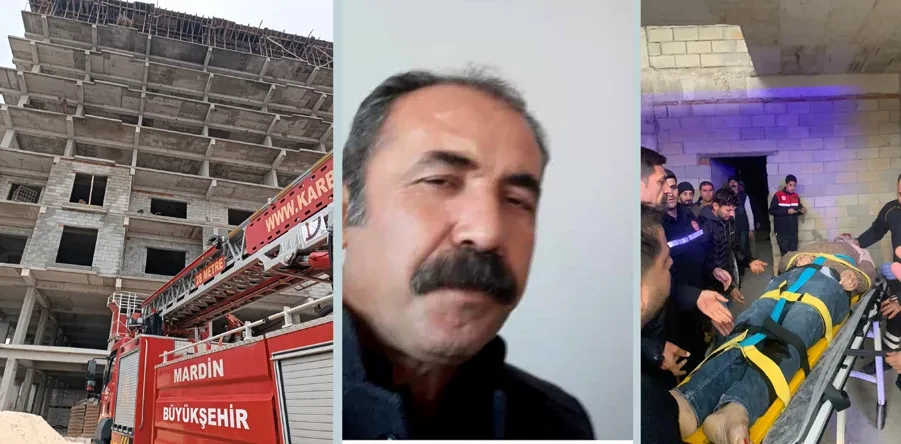 Kızıltepe’de inşaattan düşen işçi hayatını kaybetti