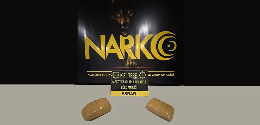 Kızıltepe’de uyuşturucu operasyonu: 1 kişi tutuklandı