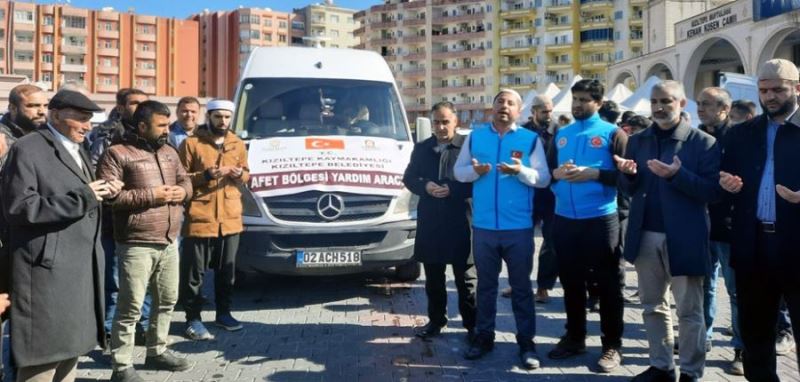 Kızıltepe Belediyesi Afet Bölgesine Desteklerini Aralıksız Sürdürüyor