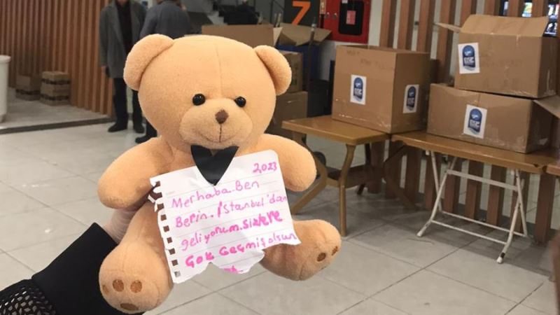 Deprem bölgesi için “Bir Oyuncak Bir Mektup” hareketi başlatıldı