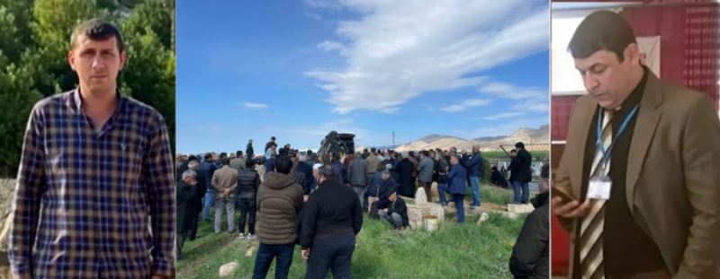 Silahlı saldırıda hayatını kaybeden Solhan kardeşler gözyaşları arasında defnedildi