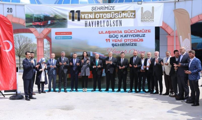 11 Yeni Otobüs Hizmete Alındı