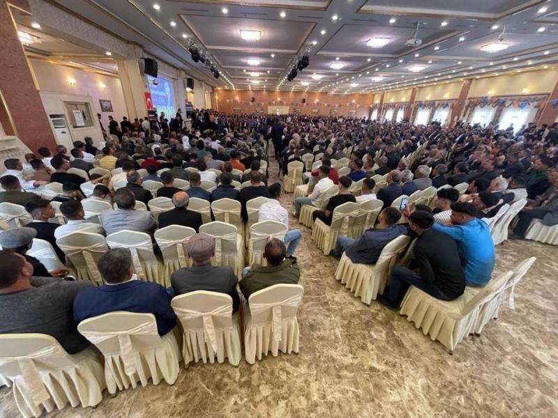 AK Parti Mardin’de bayramlaşma programına iki bin kişi katıldı