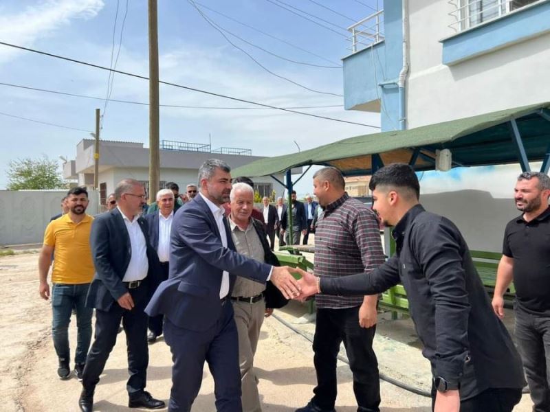 AK Parti adayı Faruk Kılıç seçim çalışmalarını yoğunlaştırdı