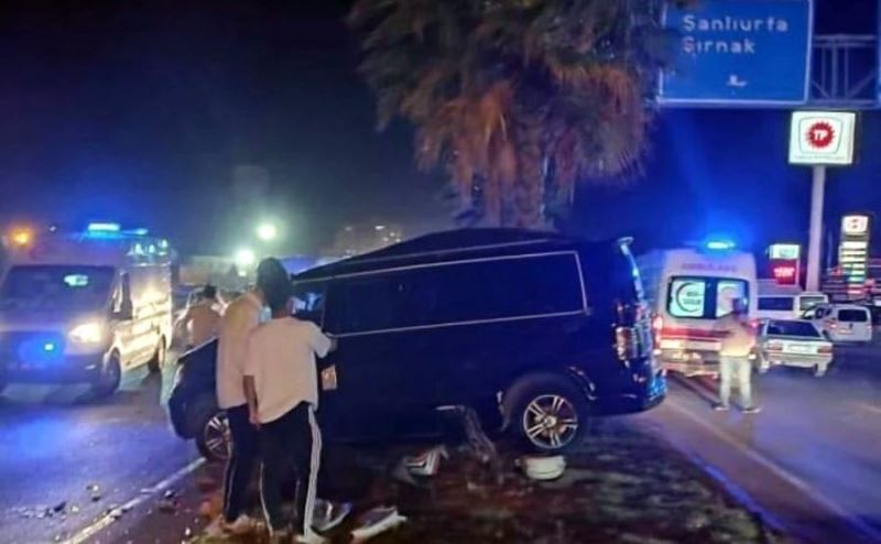 Kızıltepe’de trafik kazası: 3 yaralı
