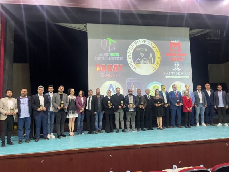 Mardin’in En İyileri Ödülleri sahiplerine verildi