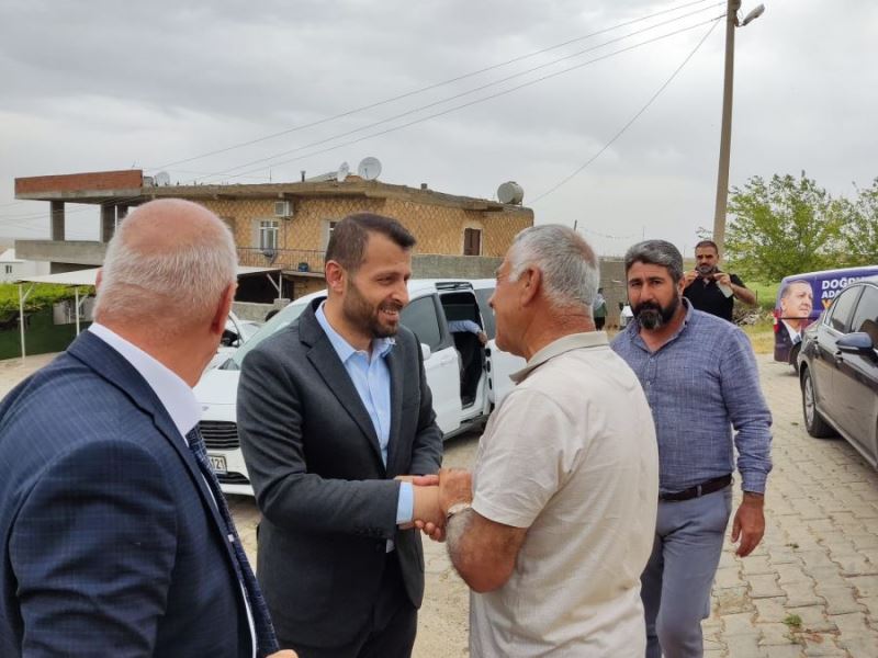 AK Parti İl Başkanı Alma’dan Savur’a ziyaret