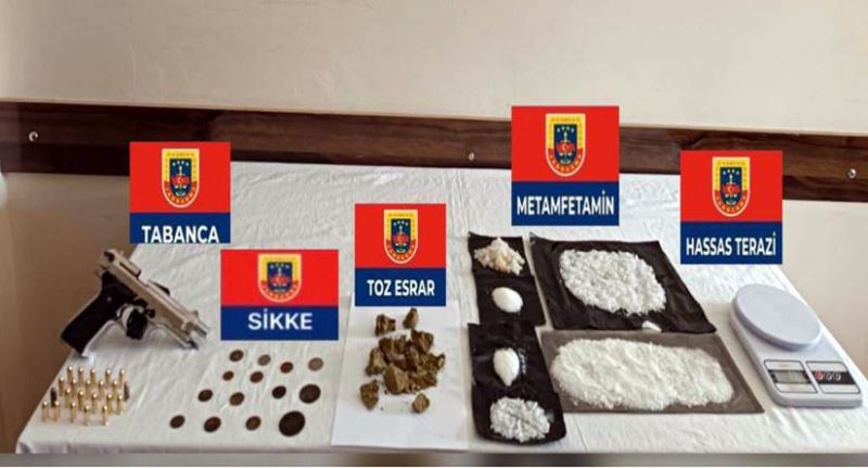 Derik’te uyuşturucu operasyonu