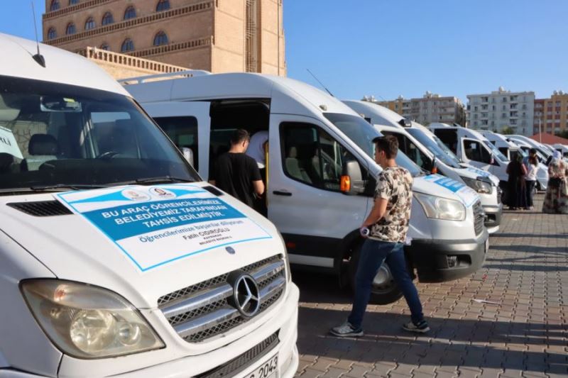 Kızıltepe’de YKS’ye girecek olan gençlere ulaşım desteği