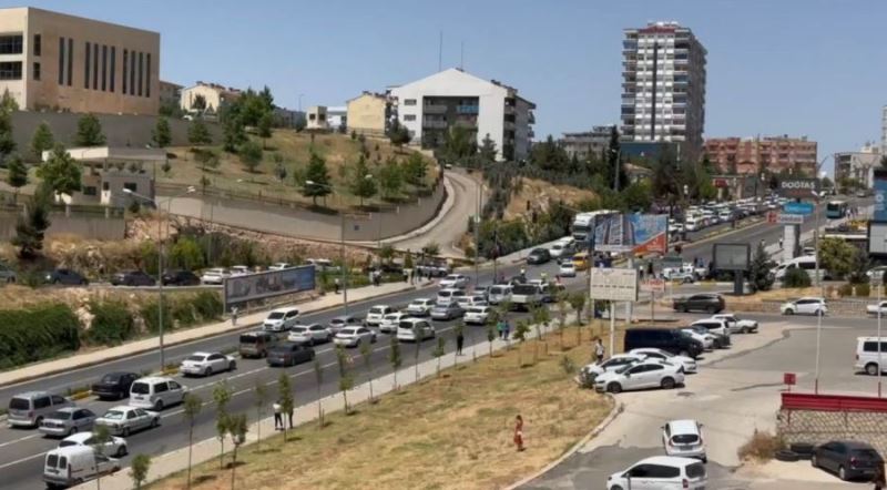 Mardin’de YKS trafiği