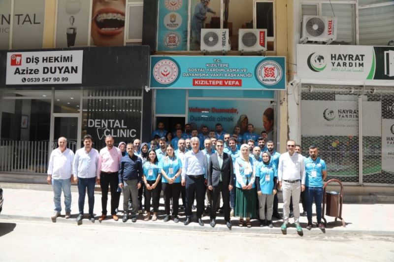 Kızıltepe Vefa Projesi hayata geçirildi