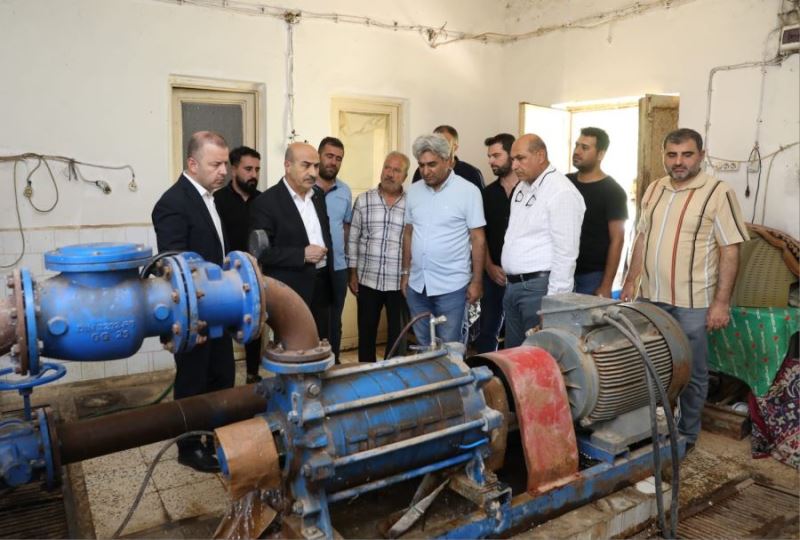 Sultan Köy-Artuklu İsale Hattında Su Verilmeye Başlandı