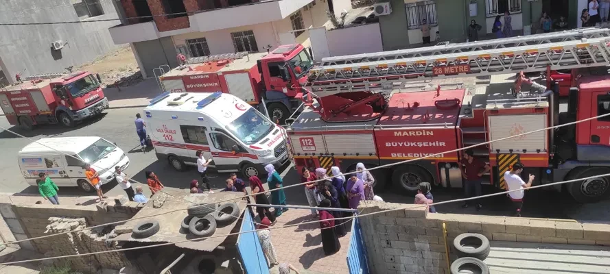 Kızıltepe’de üzerine benzin dökerek kendini yakan kadın hayatını kaybetti