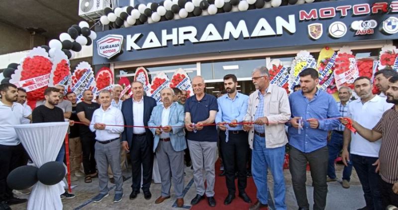 Kahramanlar Motors’un açılışı yapıldı