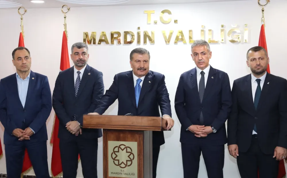 Sağlık Bakanı Dr. Fahrettin Koca Mardin’de