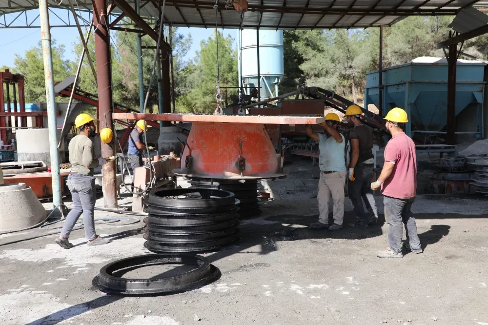 MARSU, Kanalizasyon Çalışmalarında Kendi Üretimiyle Tasarruf Sağlıyor!