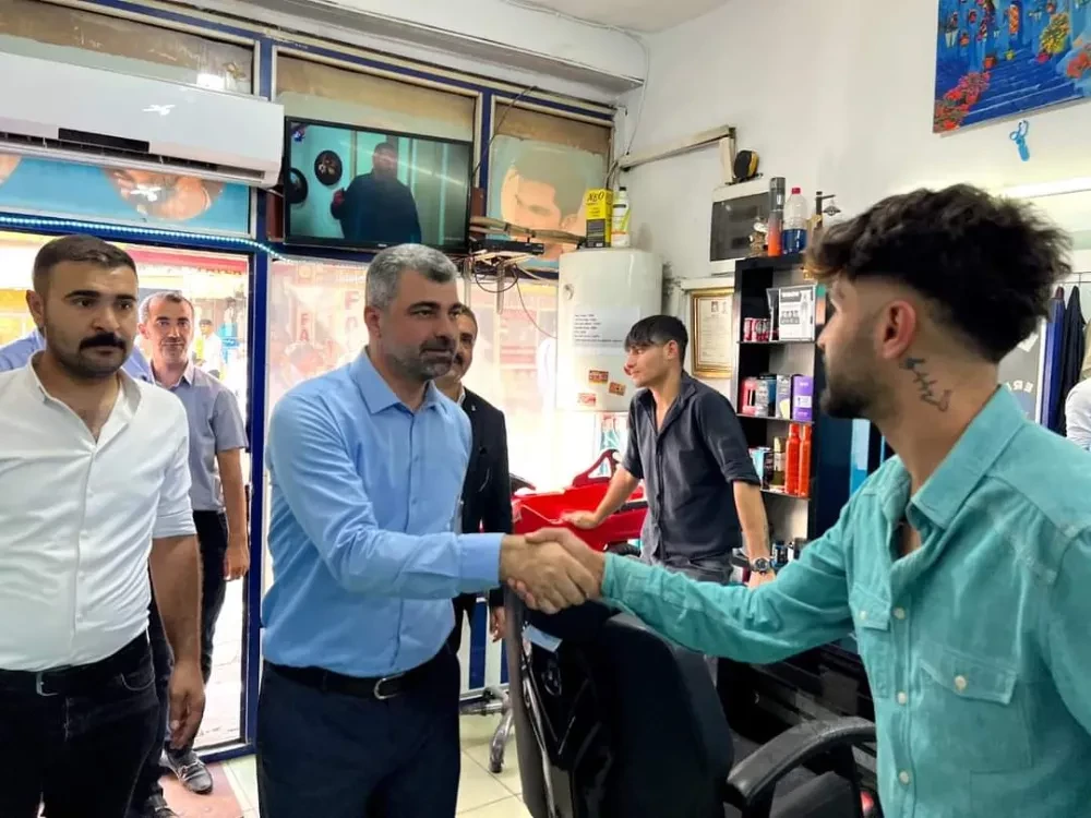 Faruk Kılıç: Derik’te birçok alanda hizmetler devam ediyor