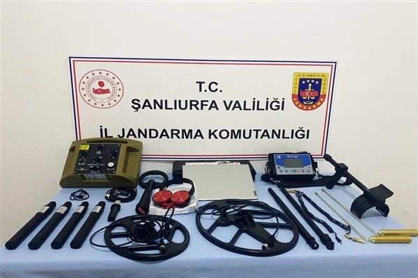 Şanlıurfa’da kaçak define operasyonu