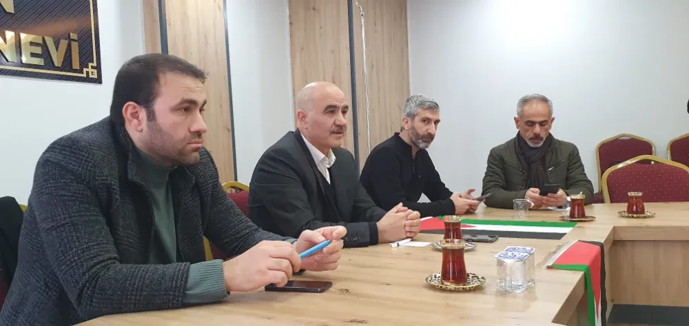 Kudüs Platformu Başkanı Kasap Mardin Basınıyla Bir Araya Geldi