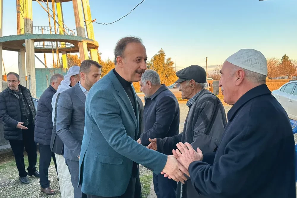 Abdullah Erin Kızıltepe’de ziyaretler gerçekleştirdi