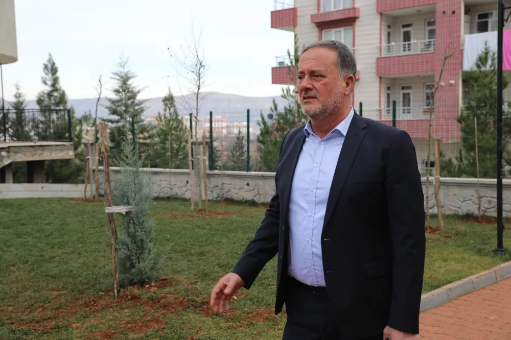 Artuklu Belediyesi Ekiplerinden Fidan Dikim Seferberliği