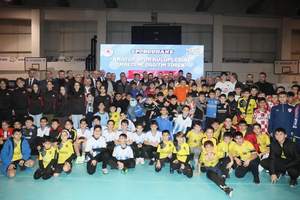 BELEDİYEDEN AMATÖR SPOR KLÜPLERİNE DESTEK