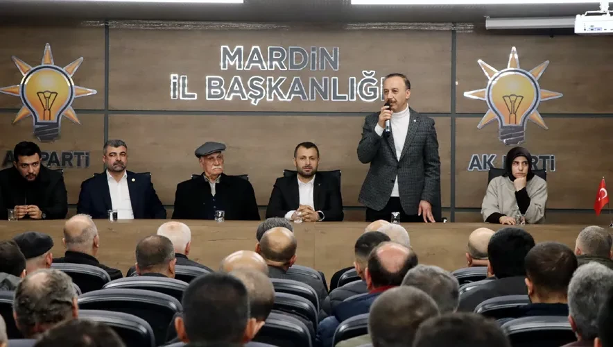 Olgaç Ailesi’nden Ak Parti Mardin Adayı Abdullah Erin’e Büyük Destek
