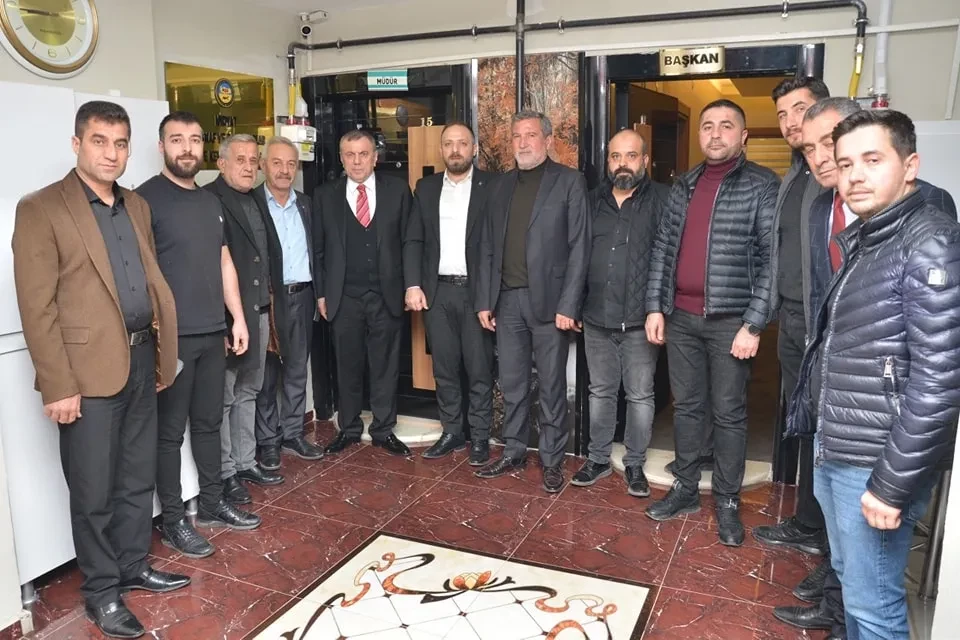 Veysi Şahin, kurum ziyaretlerini sürdürüyor