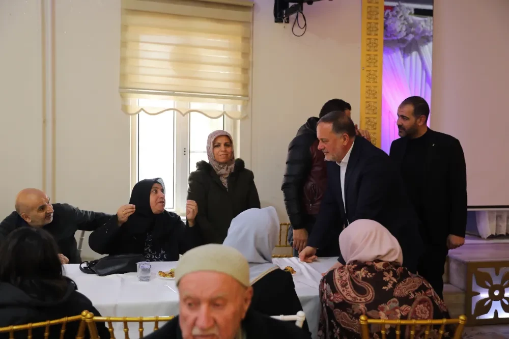 Tatlıdede, Muhtar ve Şehit Aileleriyle Bir Araya geldi