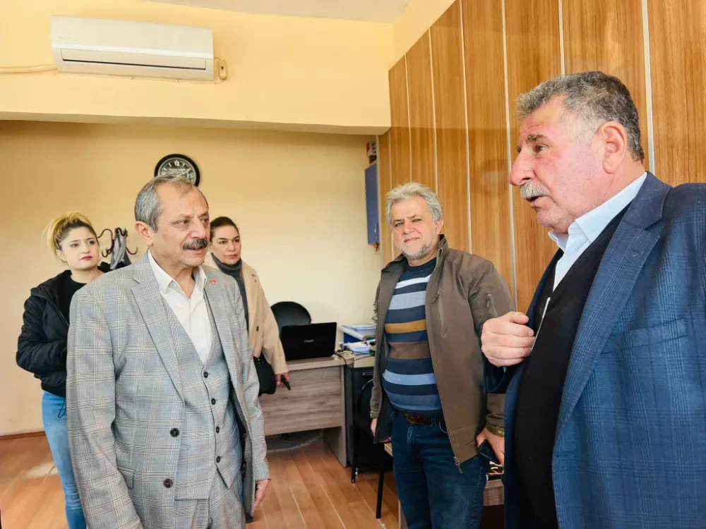 Başkan Adayı Adam Mardin Sanayi Sitesini ziyaret etti