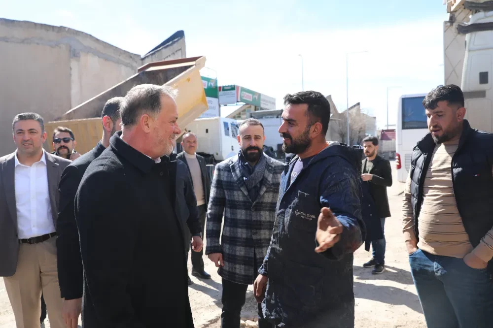 Tatlıdede, Sanayi Sitesi Esnafını Ziyaret Etti