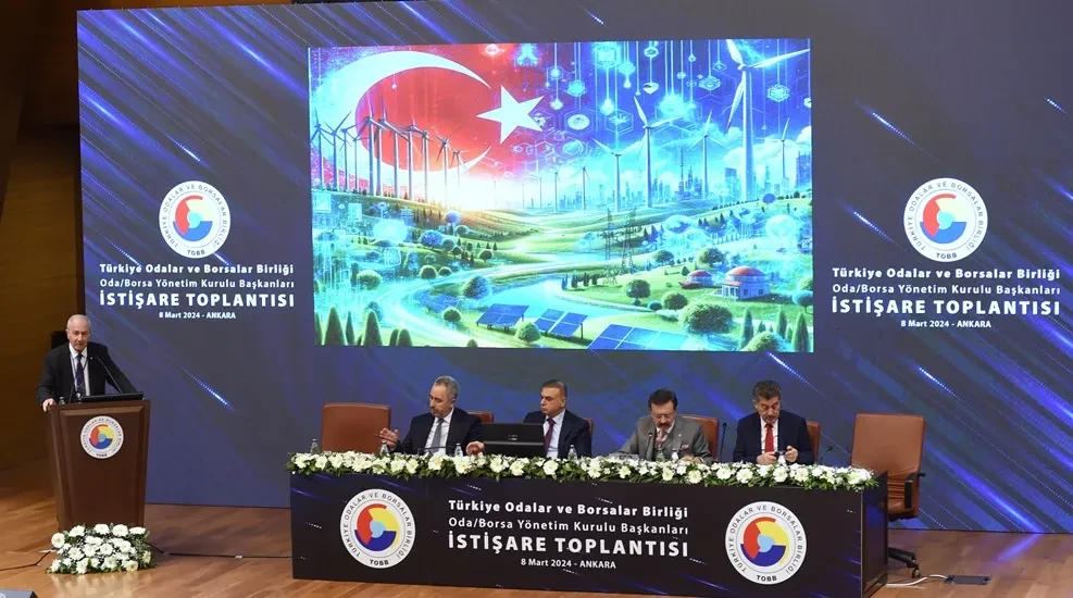 Başkan Şahin, TOBB düzenlenen istişare toplantısına katıldı