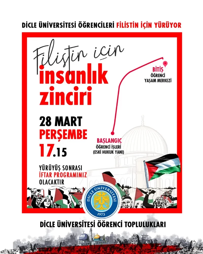 Dicle Üniversitesinden öğrencilere iftar verilecek