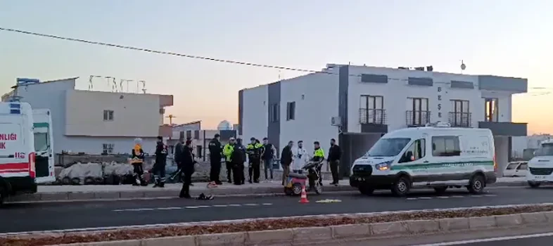 Kızıltepe’de TIR’ın çarptığı engelli hayatını kaybetti