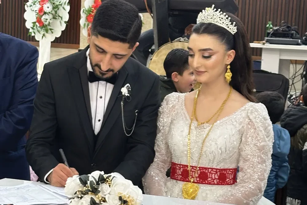 Kızıltepelinin başarılı iş insanı Fuat Sağlam dünya evine girdi